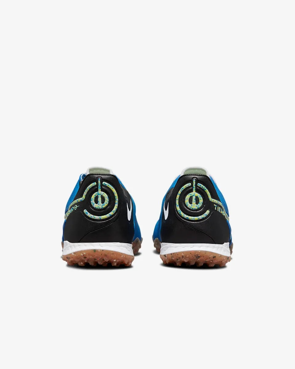 Nike Legend 9 PRO React TF - Blue-Black-White (Pair - Back)