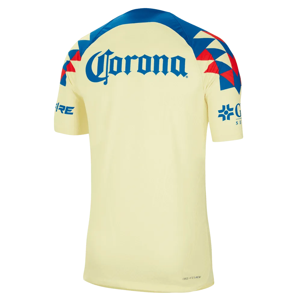 Nike 2023-24 Men's Club America Authentic Match Home Jersey (Back)