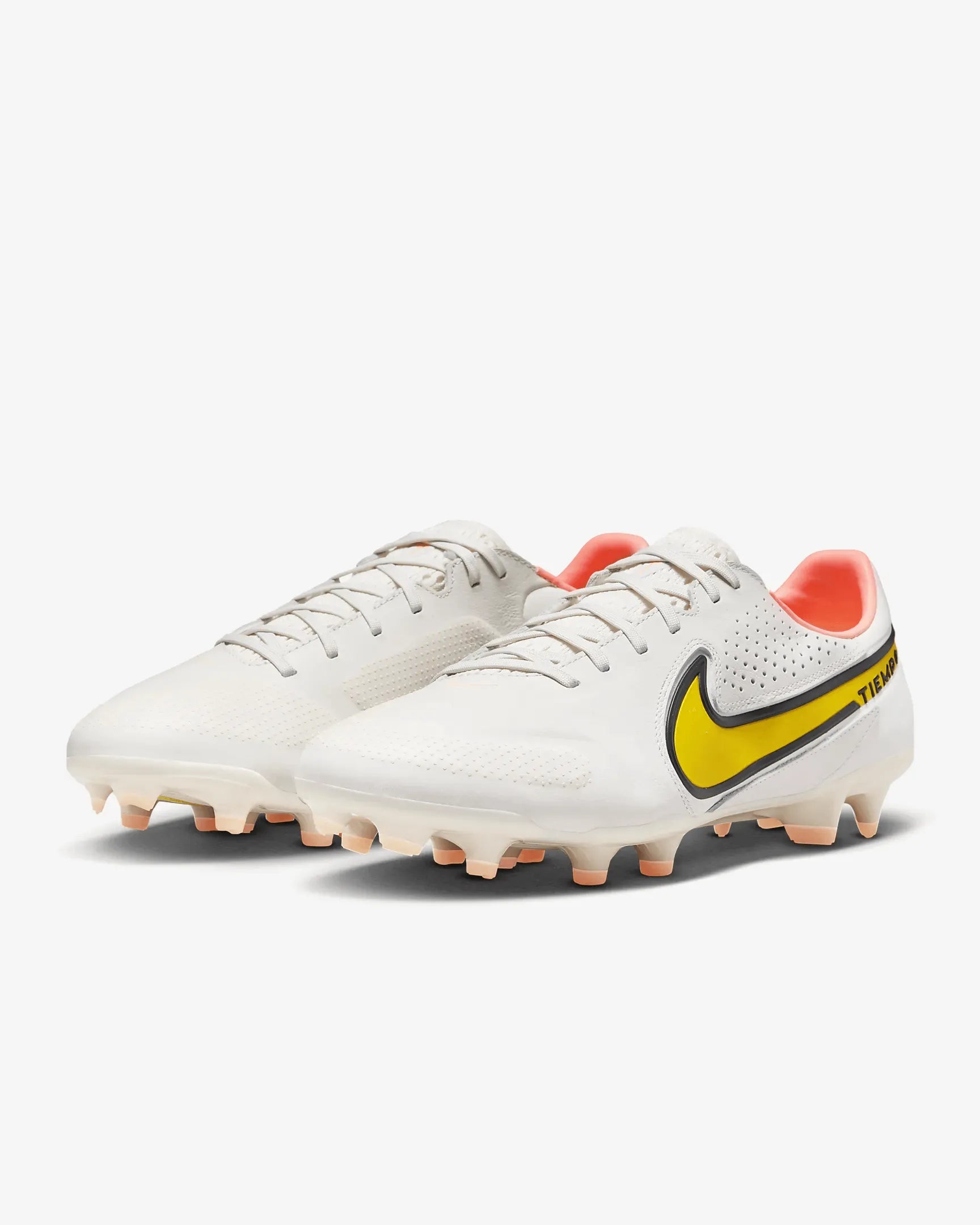 Nike Legend 9 Pro FG - Phantom-Yellow Strike (Pair - Diagonal)