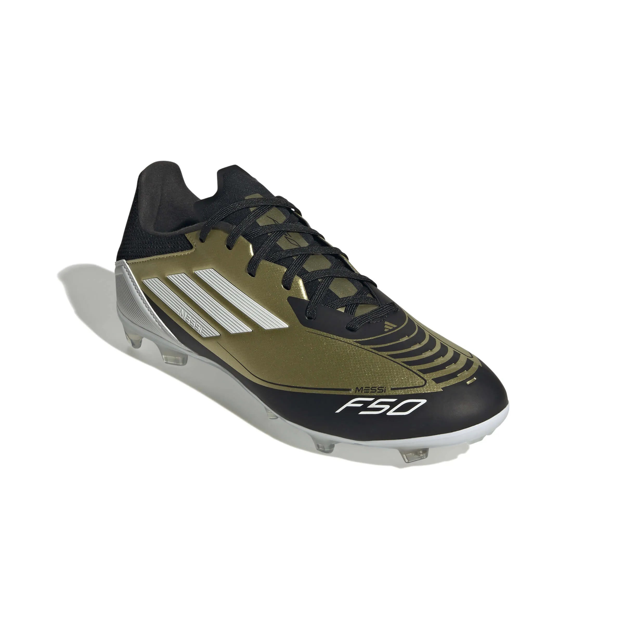 adidas Messi F50 League FG-MG - Triunfo Dorado (Lateral - Front)