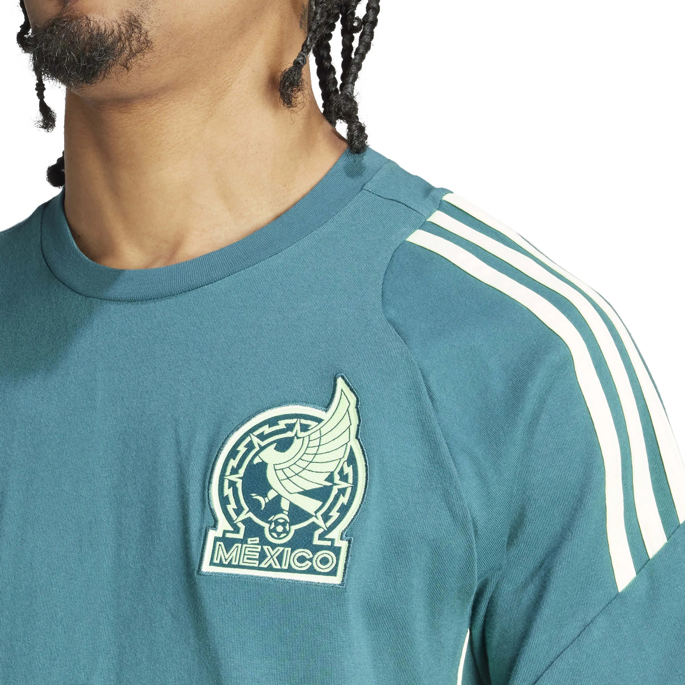 adidas 2024-25 Men's Mexico Tee (Detail 1)