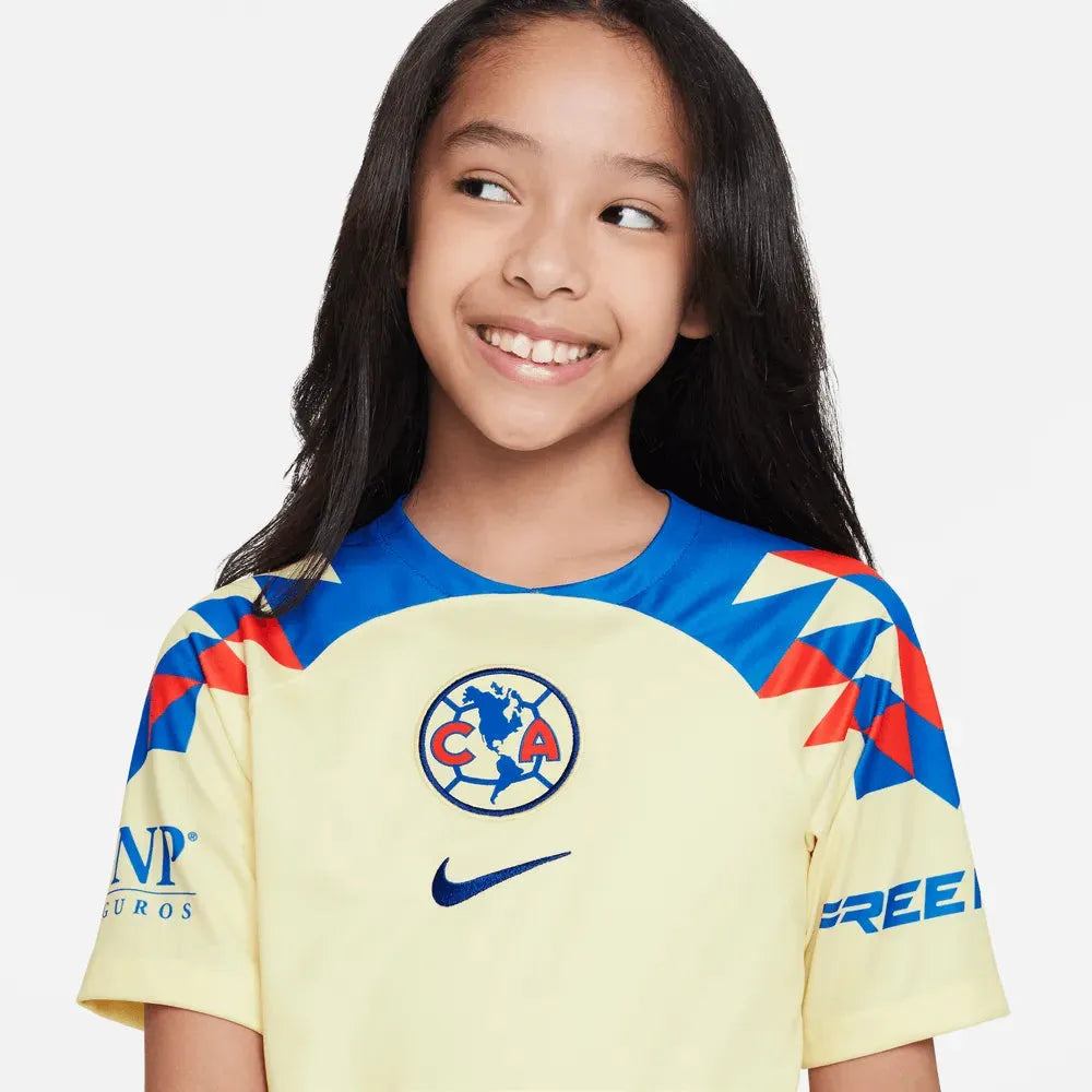 Nike 2023-24 Club America Youth Stadium Home Jersey (Detail 1)