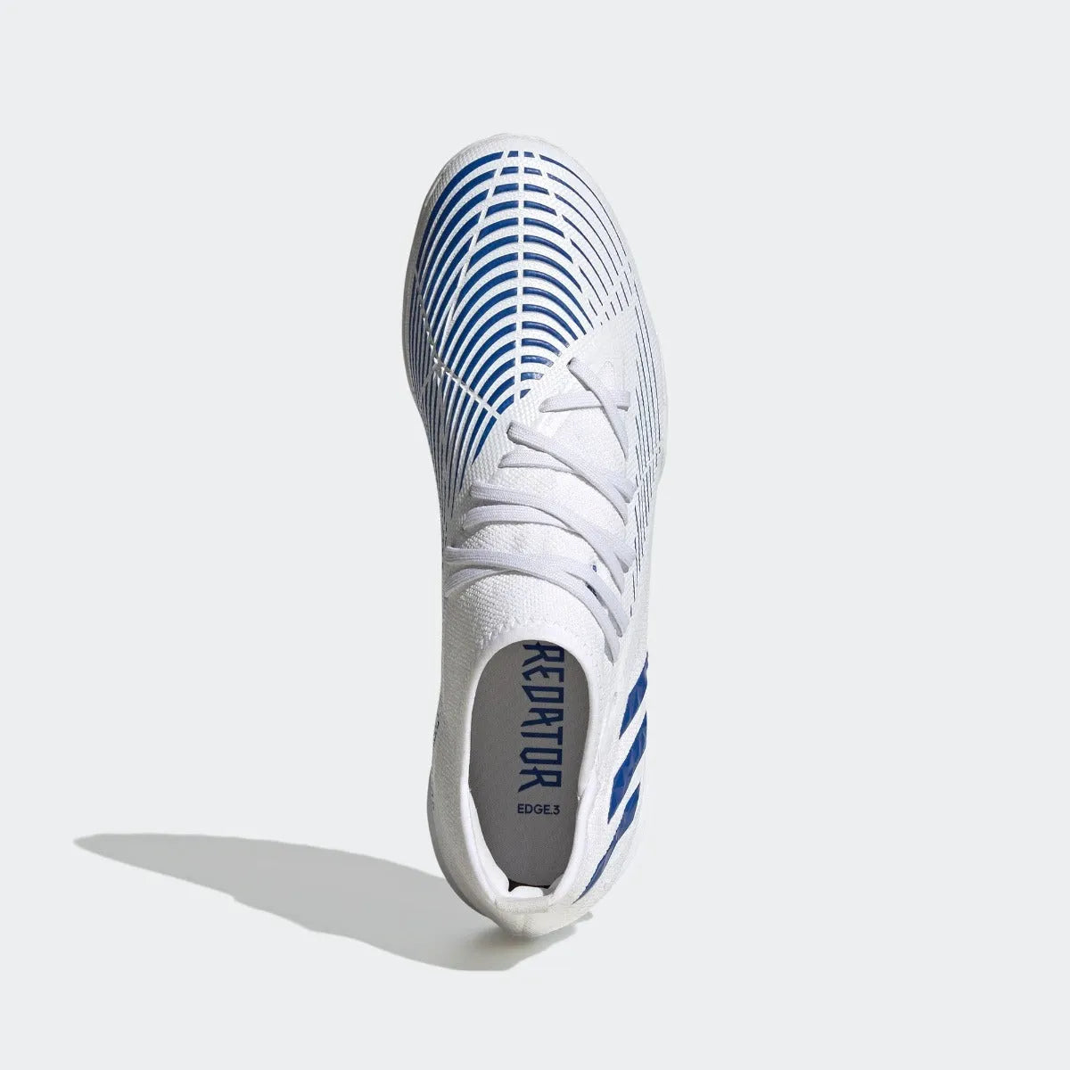 adidas Predator Edge .3 Turf - White-Hi Res Blue (Top)