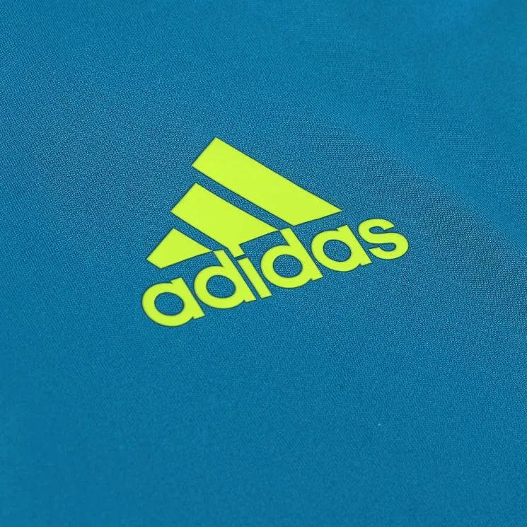 adidas 2022-23 Juventus Youth Training Jersey - Active Teal (Detail 3)