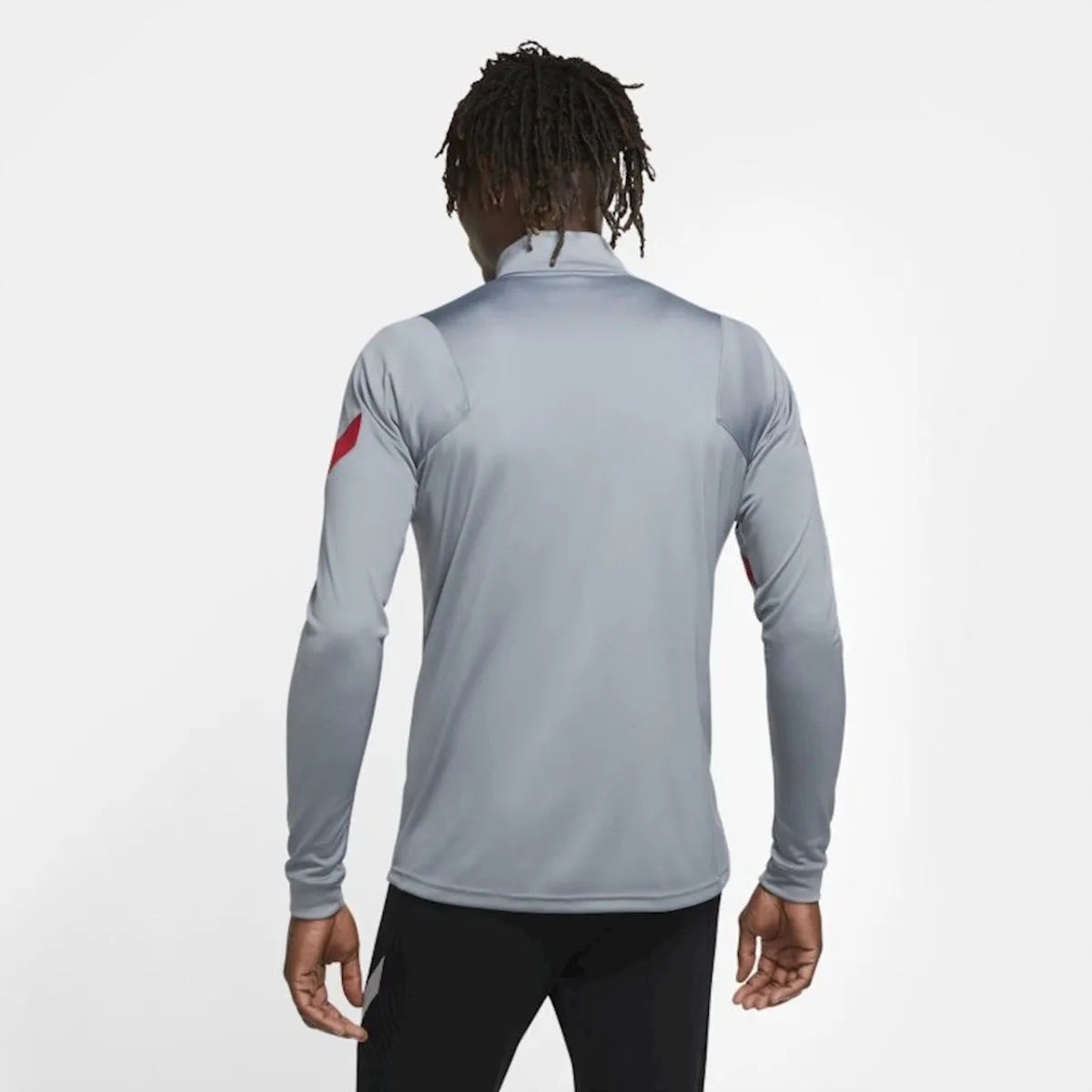 Nike 2020-21 Liverpool Dry-Fit Strike Top - Light Grey-Red