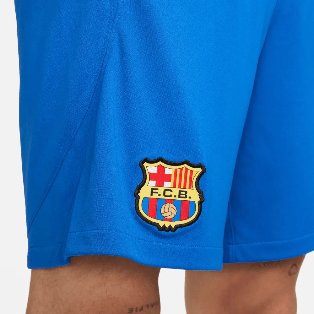 Nike 2023-24 Barcelona Men's Stadium Away Shorts (Detail 2)