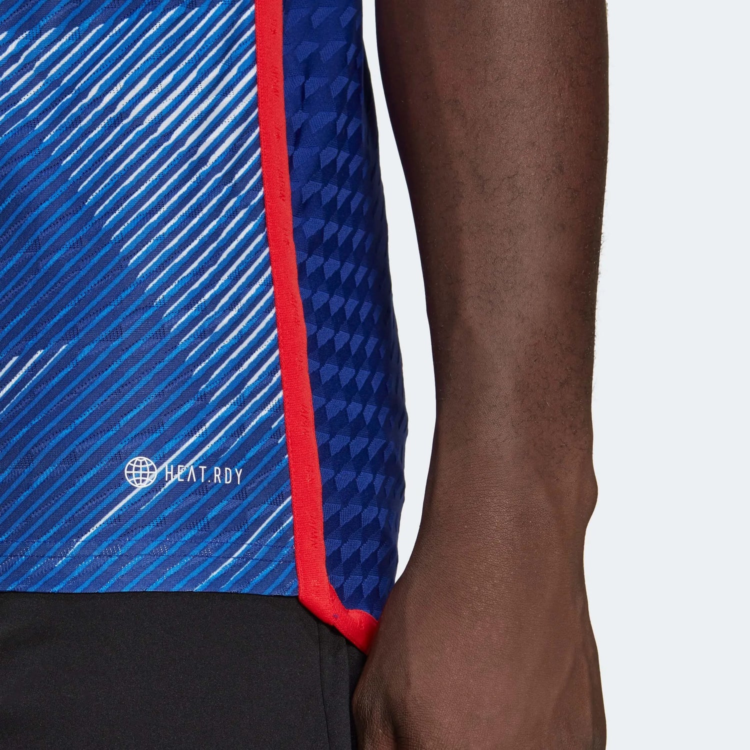 adidas 2022-23 Japan Home Authentic Jersey - Japan Blue (Detail 2)