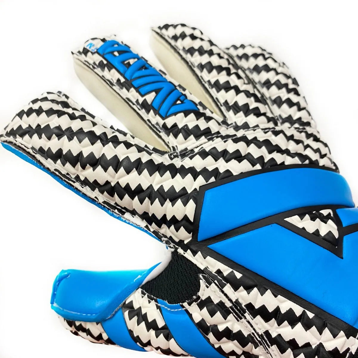 Aviata Viper Electrik Storm GK Gloves - White-Black-Blue