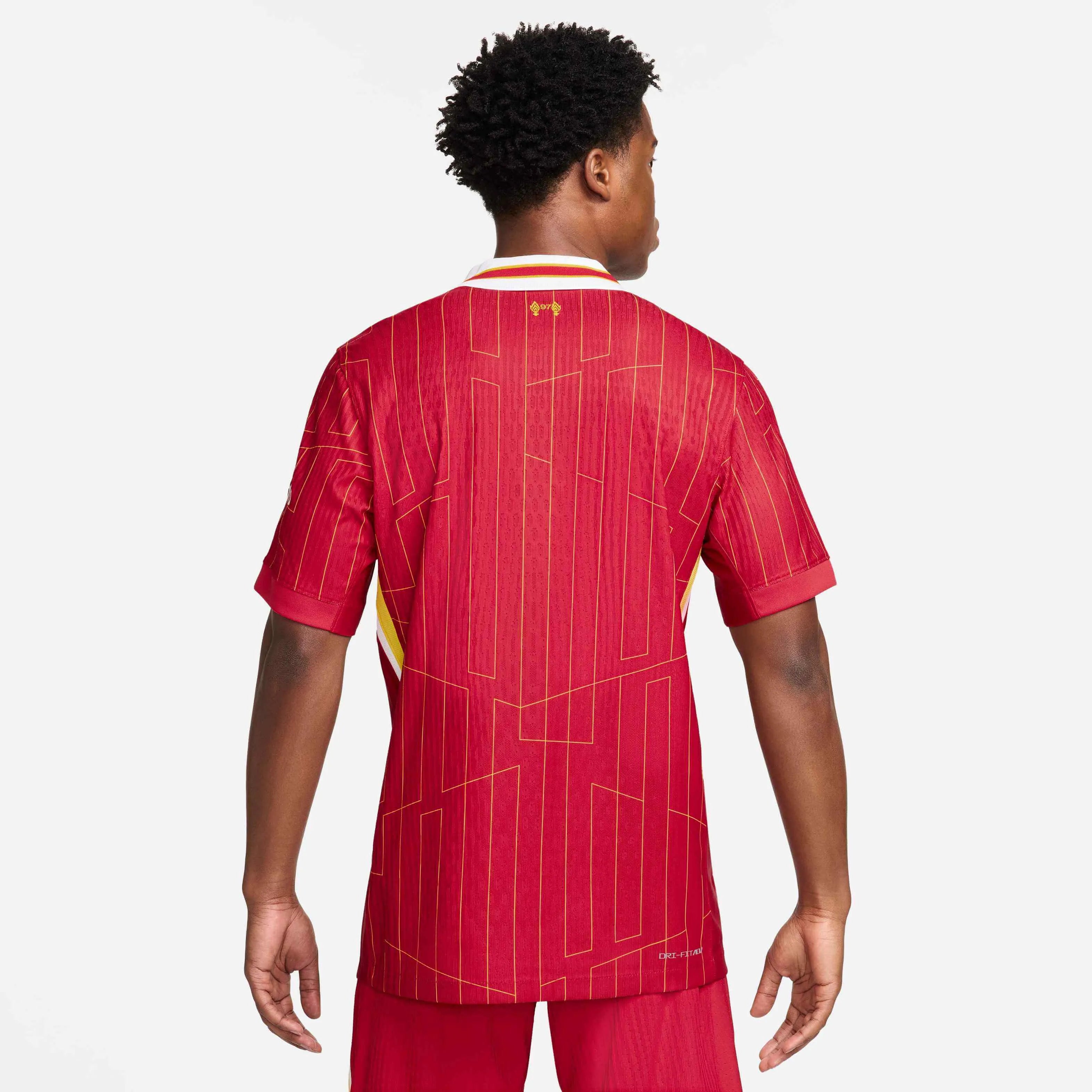 Nike 2024-25 Liverpool Men's Authentic Home Jersey (Model - Back)