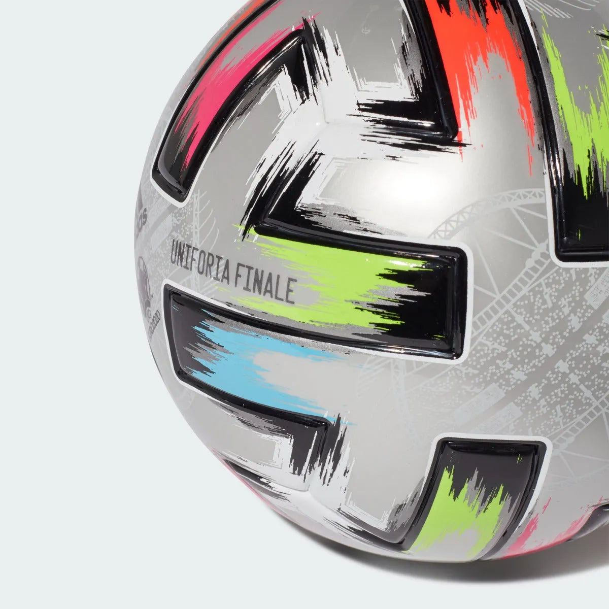 Adidas Uniforia Finale MINI Ball -  Silver-Black (Detail 1)