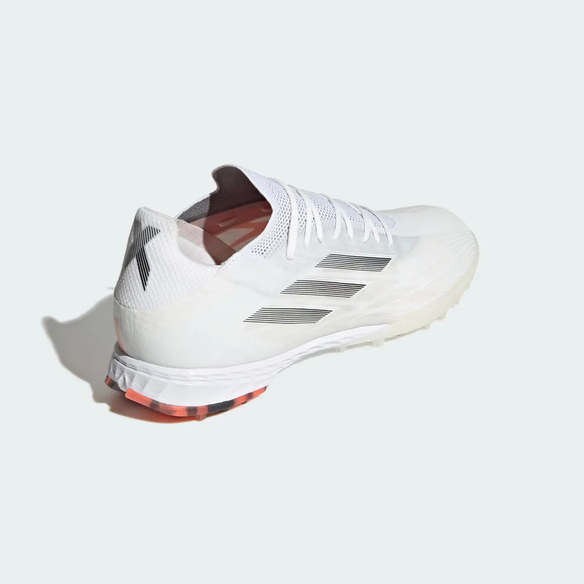Adidas X Speedflow .1 TF - White-Iron Metallic (Diagonal 2)