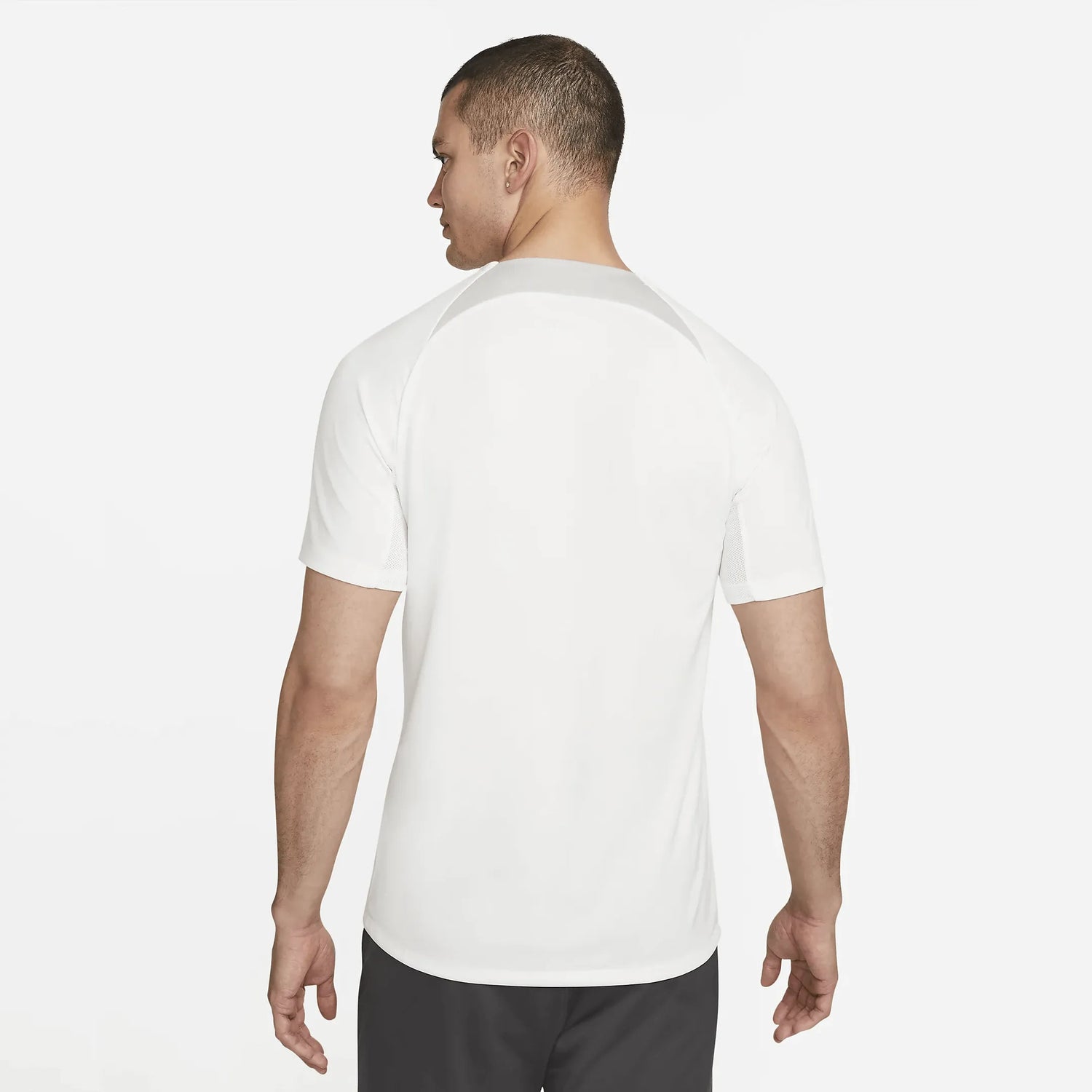 Nike 2022-23 Tottenham Strike Top - White-Black (Model - Back)