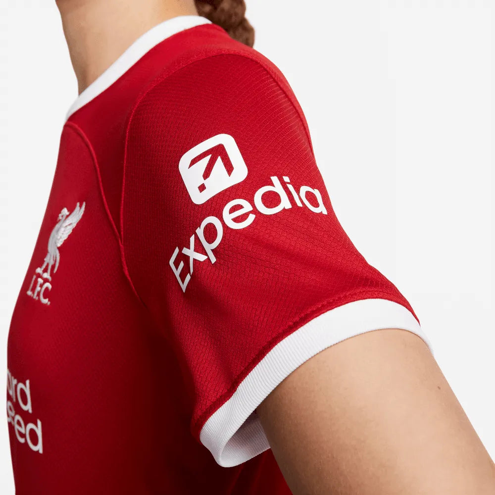 Nike 2023-24 Liverpool Womens Stadium Home Jersey (Detail 3)