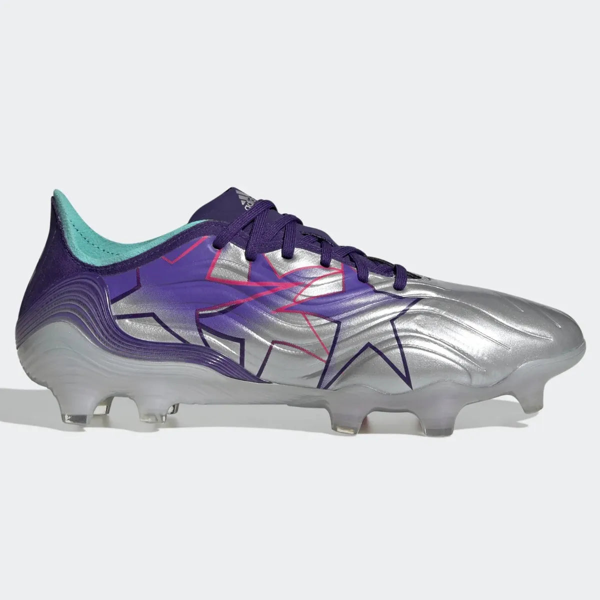 adidas Copa Sense .1 FG - Purple-Silver-Mint Rush (Side 1)