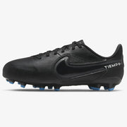 Nike JR Legend 9 Academy FG-MG - Black-Smoke Grey (Side 1)