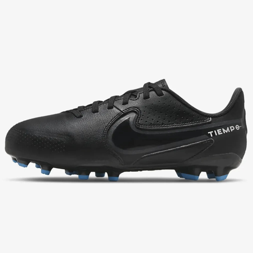 Nike JR Legend 9 Academy FG-MG - Black-Smoke Grey (Side 1)