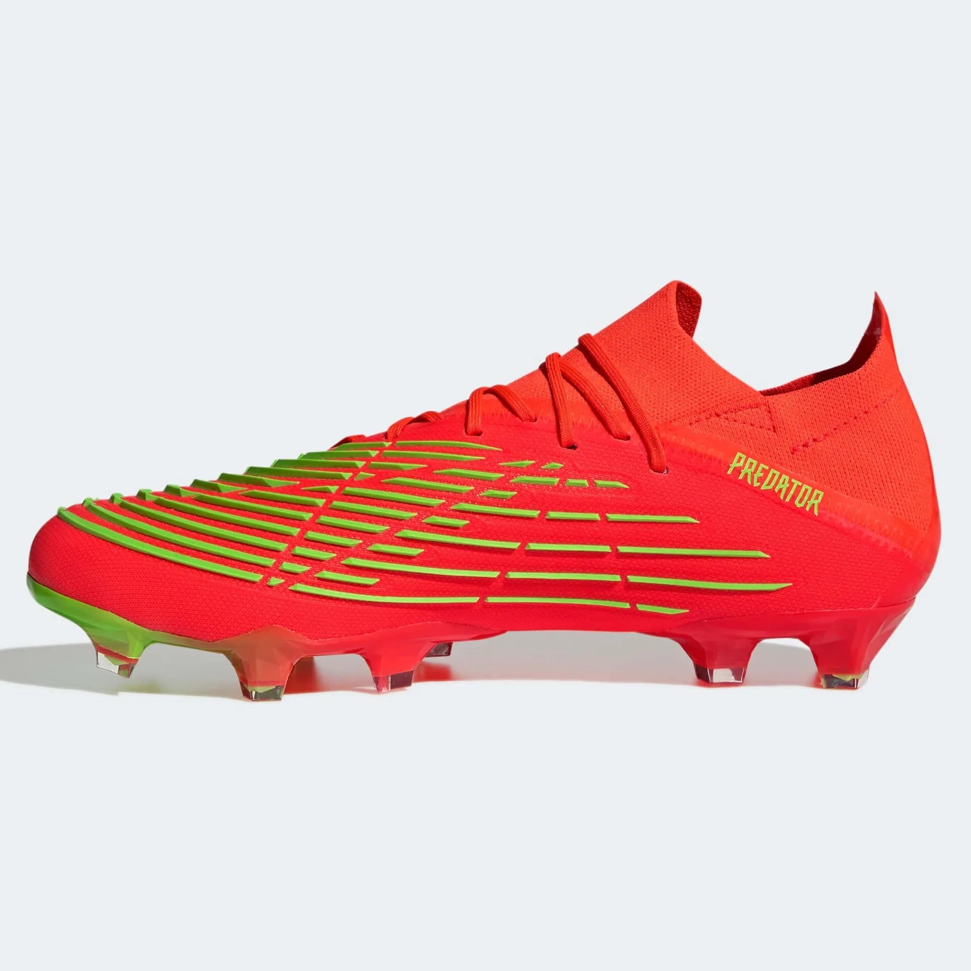 adidas Predator Edge .1 Low FG - Solar Red-Solar Green  (Side 2)