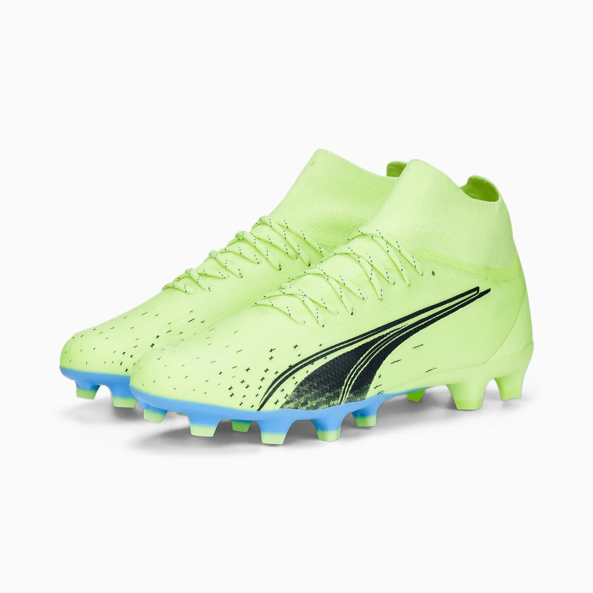 Puma Ultra Pro FG-AG - Fizzy Light-Blue (Pair - Diagonal)