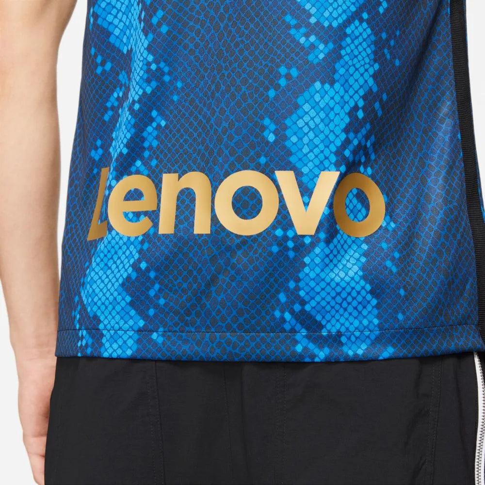 Nike 2021-22 Inter Milan Home Jersey - Blue Spark (Detail 2)