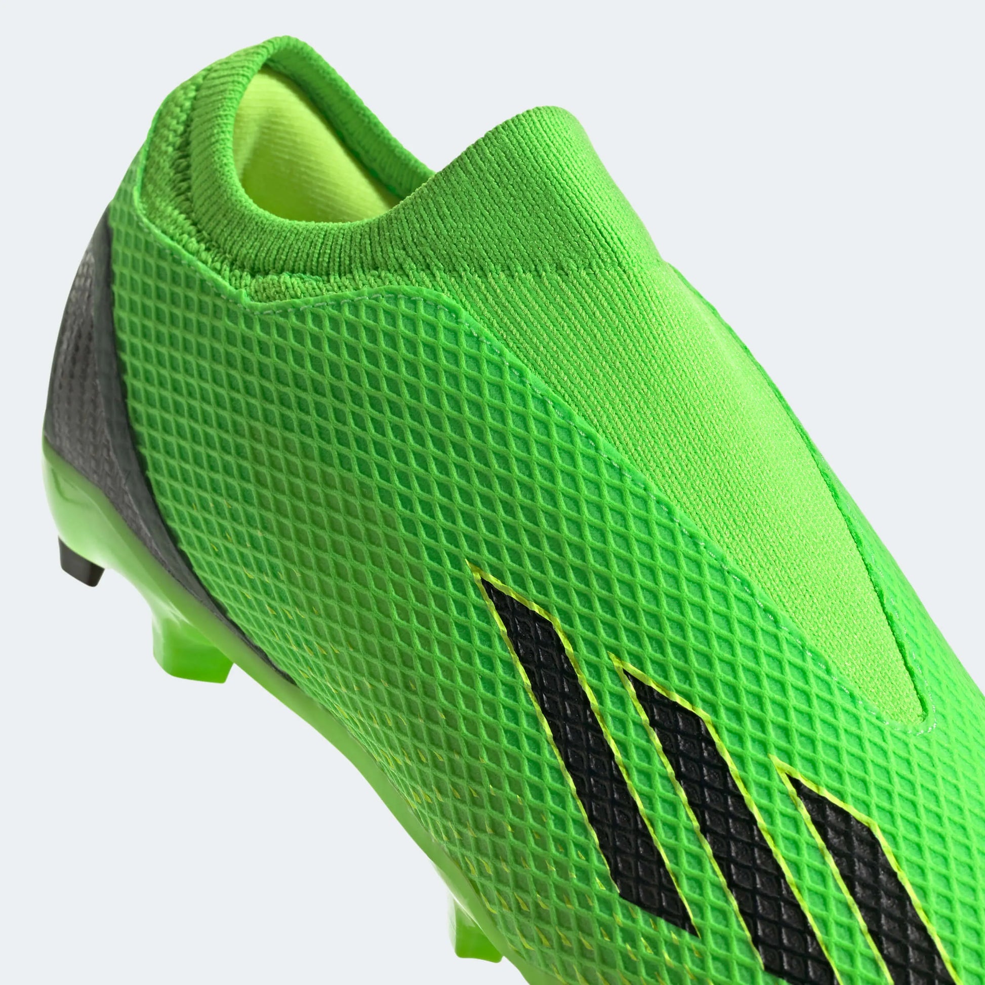 adidas X SpeedPortal .3 Laceless FG - Solar Green-Black (Detail 1)