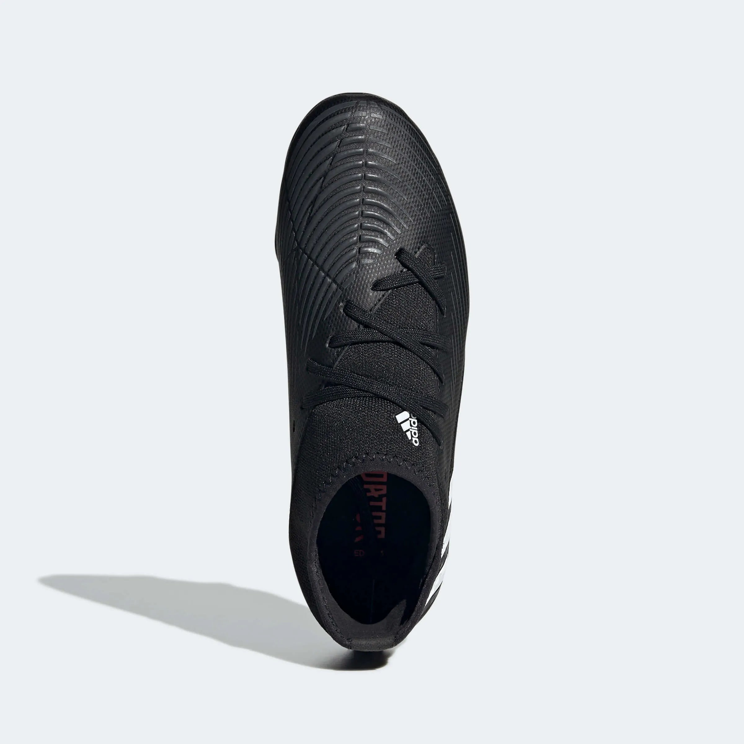 adidas Kids Predator Edge .3 FG - Black-White (Top)