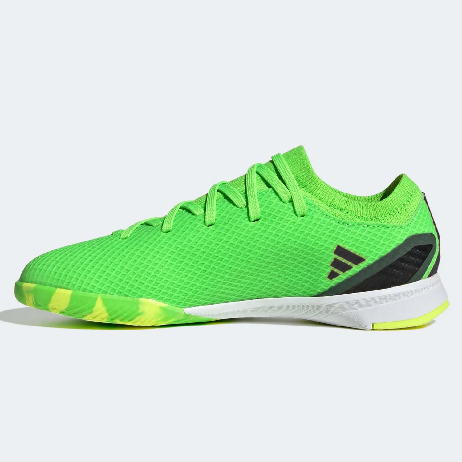 adidas JR X SpeedPortal .3 Indoor - Solar Green-Black (Side 2)