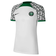 Nike 2022-23 Nigeria Women's Away Jersey - White-Black (Front)