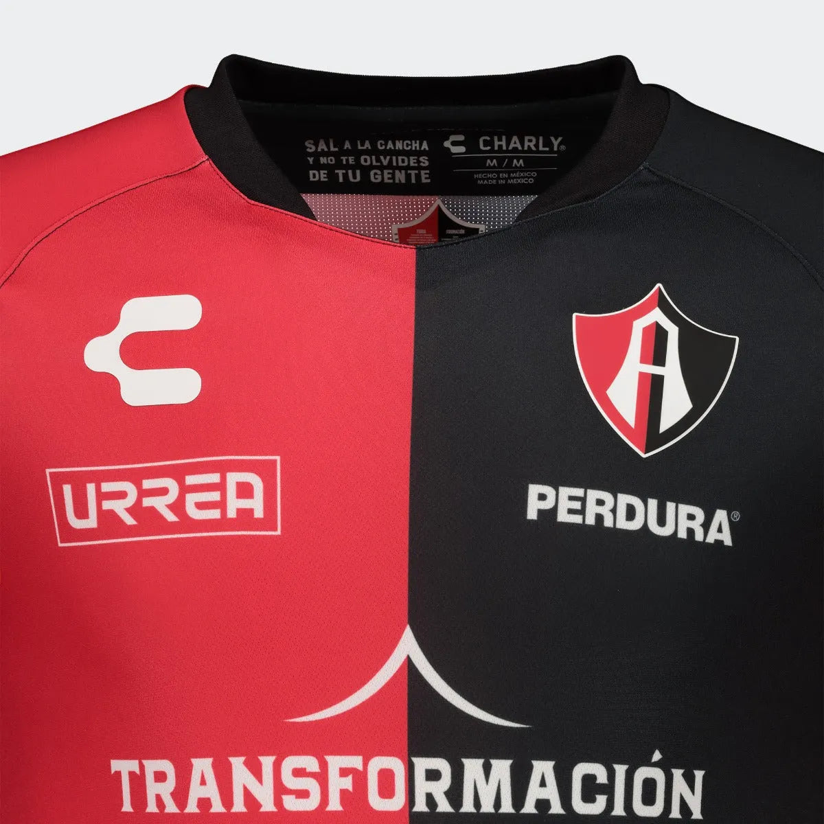 Charly 2021-22 Atlas Home Jersey - Red-Black (Detail 1)