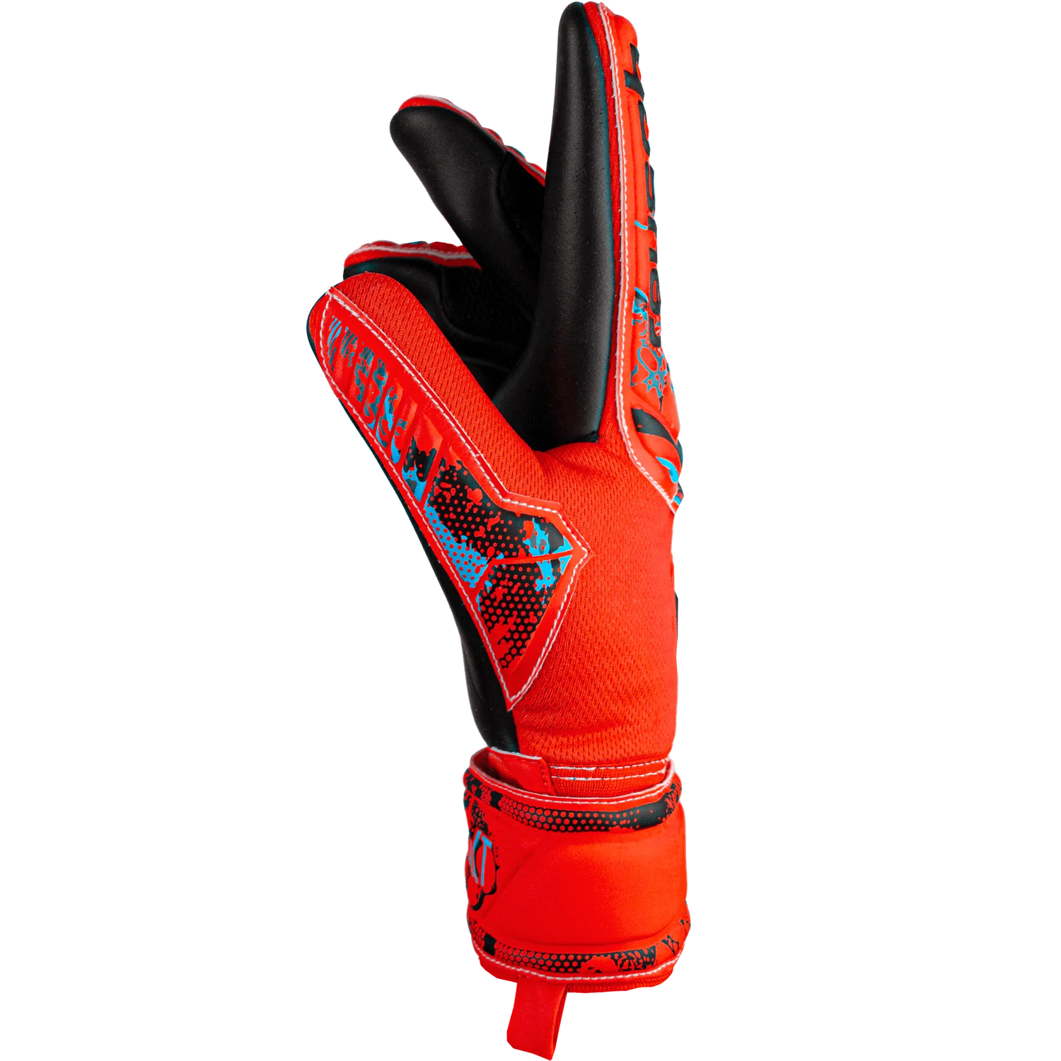Reusch JR Attrakt Grip Evolution FS Goalkeeper Gloves (Single - Side)