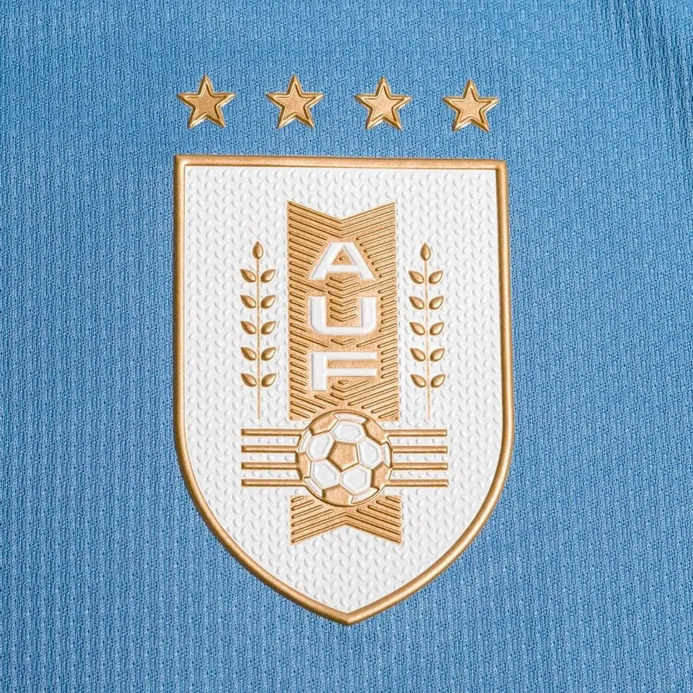Puma 2021-22 Uruguay Home Jersey - Blue (Detail 1)