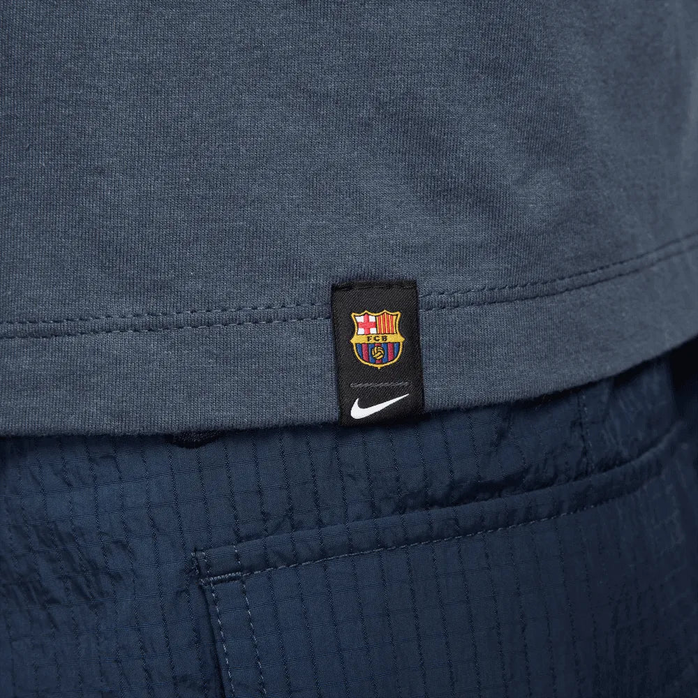 Nike 2023-24 Barcelona Men's Swoosh T-Shirt (Detail 2)