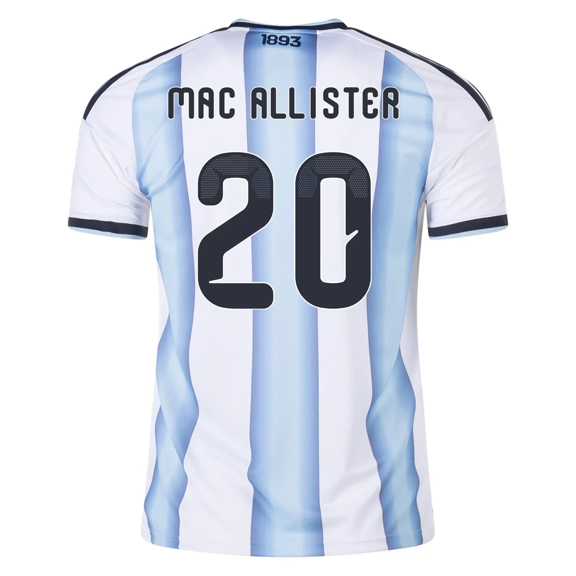 adidas 2026 Argentina Men's Stadium Home Soccer Jersey (Mac Allister)