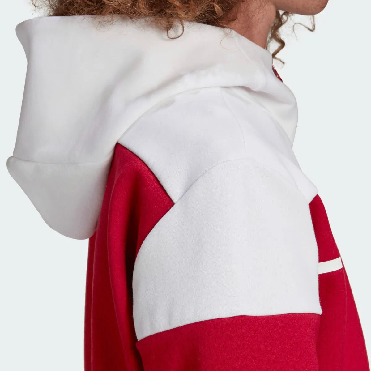 Adidas 2021 Arsenal Zone Jackets - Red-White