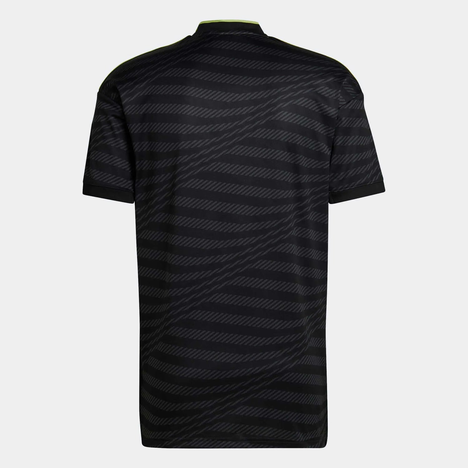 adidas 2022-23 Real Madrid Third Jersey - Black (Back)
