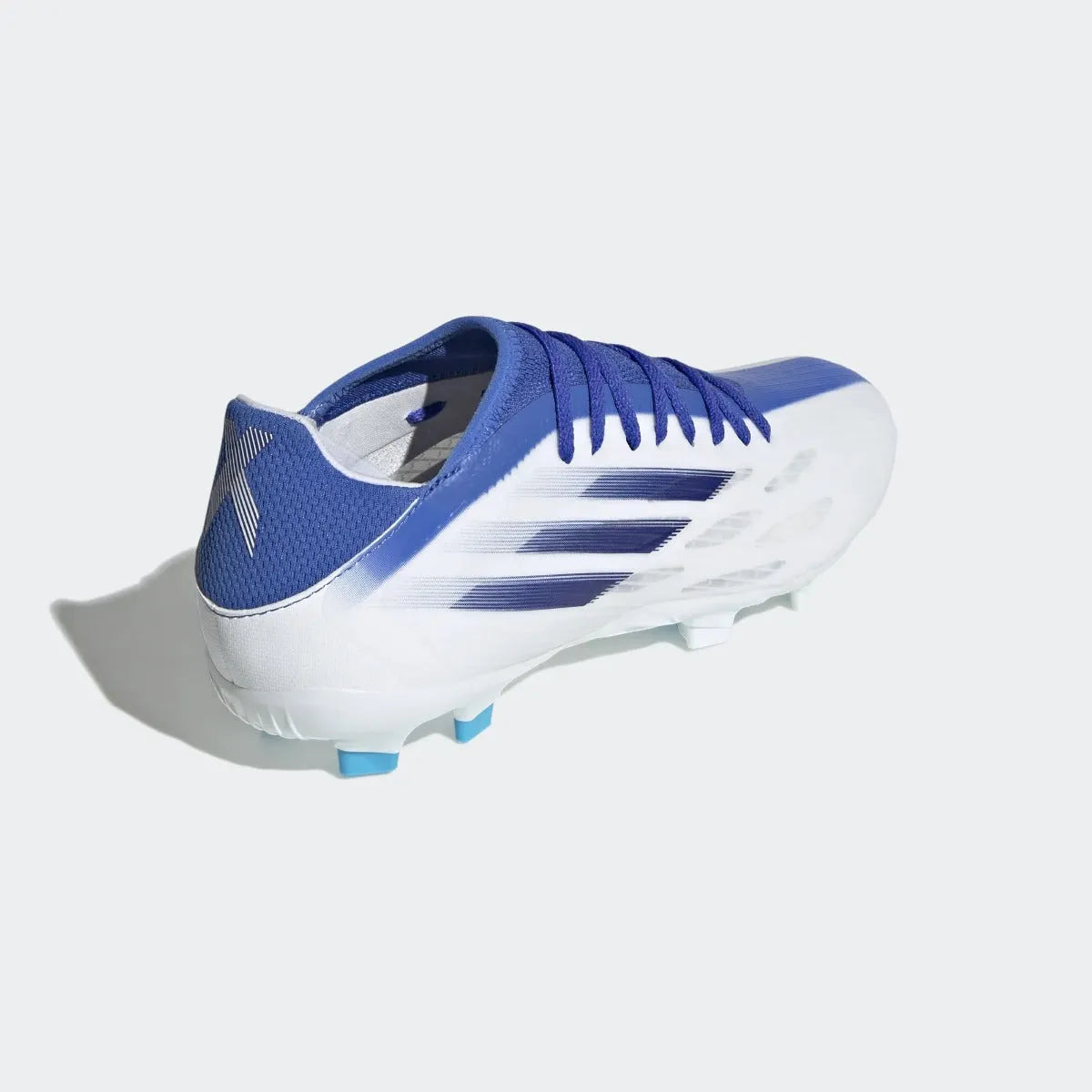 adidas X Speedflow .3 FG - White-Indigo-Hi Res Blue (Diagonal 2)