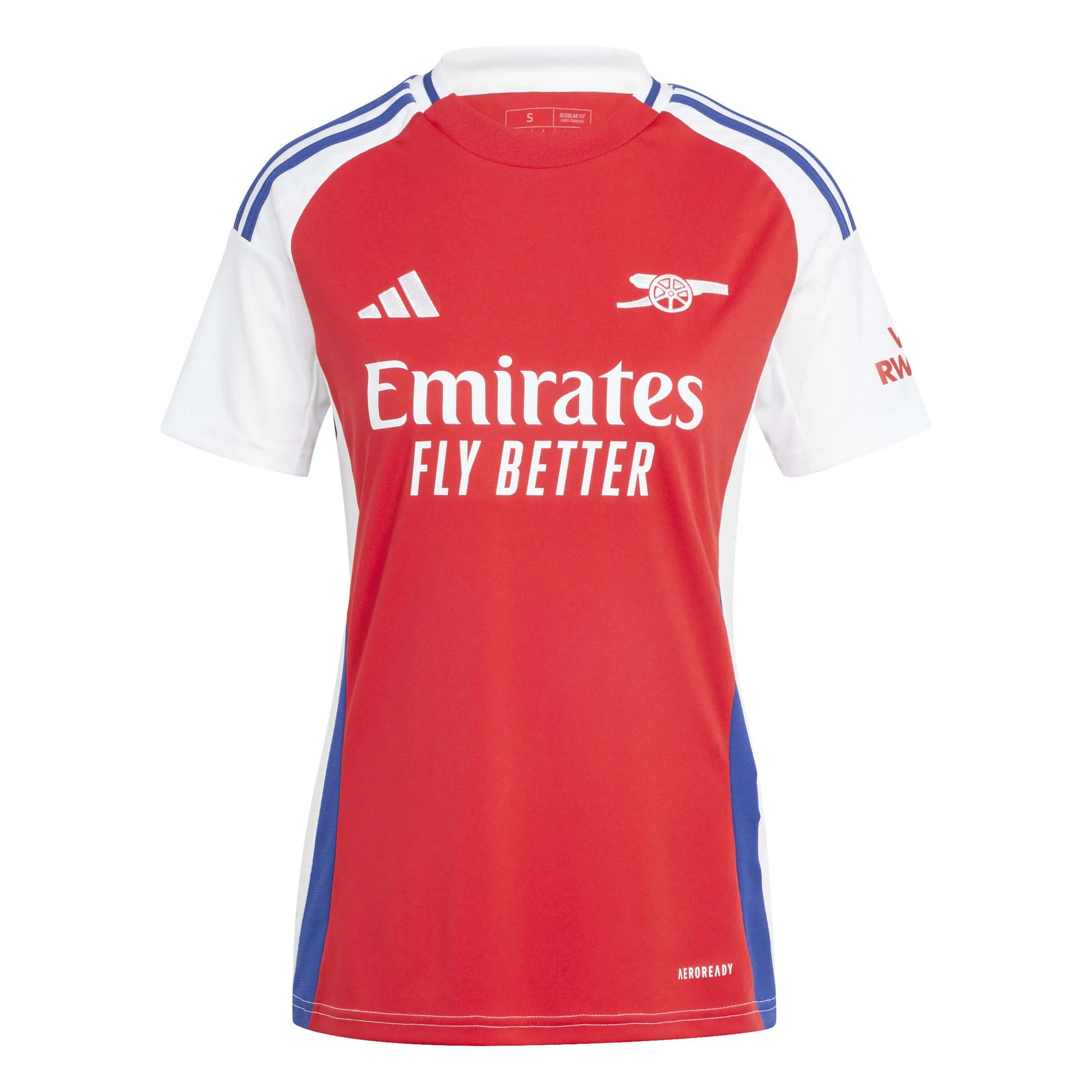 adidas 2024-25 Arsenal Women's Stadium Home Jersey (Front)