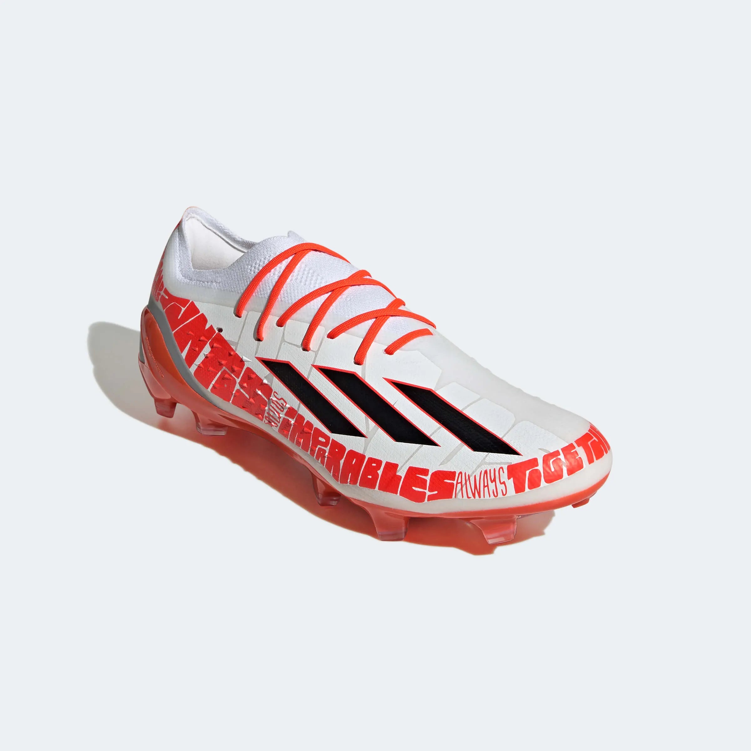 adidas X Speedportal Messi.1 FG - Black-Solar Red (Diagonal - Front)