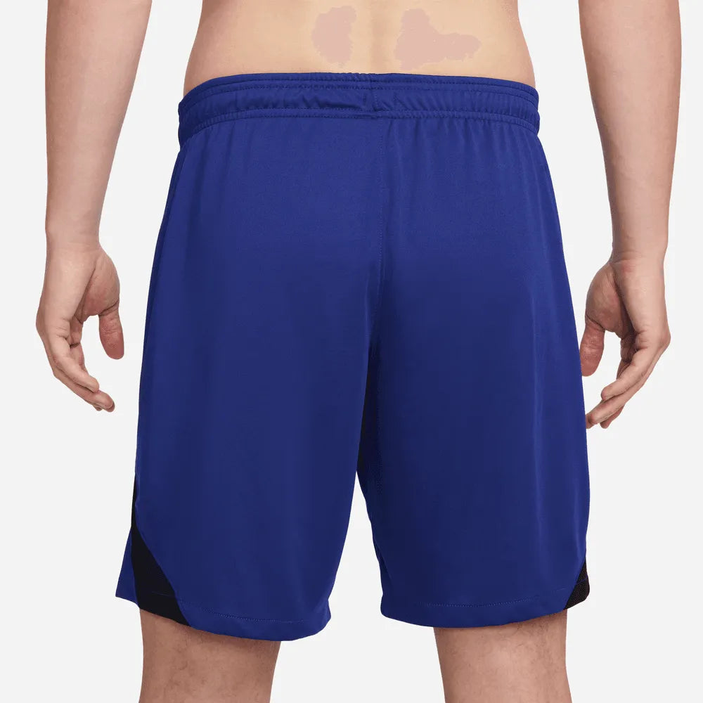Nike 2022-23 Netherlands Away Stadium Shorts - Deep Royal-Black (Back)
