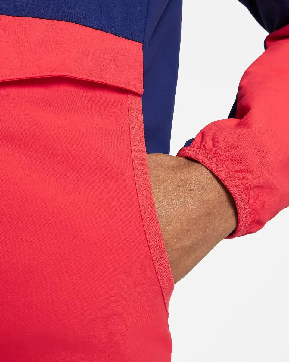 Nike 2021-22 USA Women AWF Lite Jacket - Navy-Red (Detail 5)