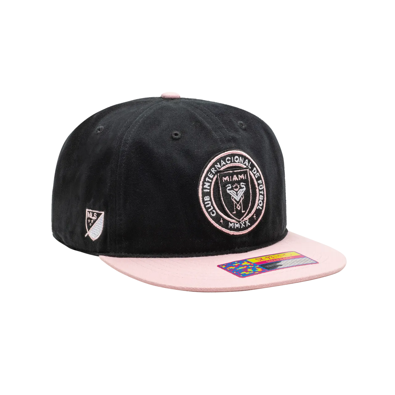 Fan Ink Collection Inter Miami Swingman Snapback Hat (Lateral - Side 2)