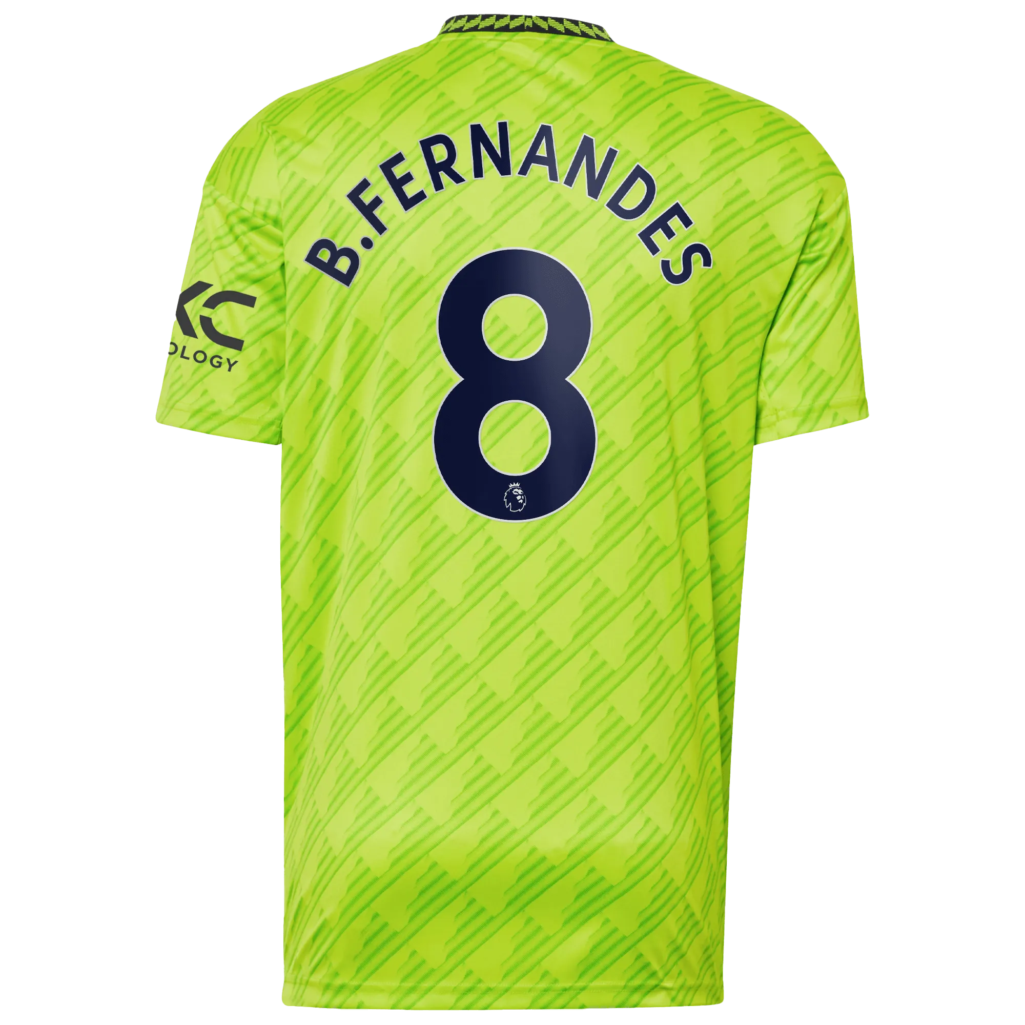 adidas 2022-23 Manchester United Third Jersey - Solar Slime