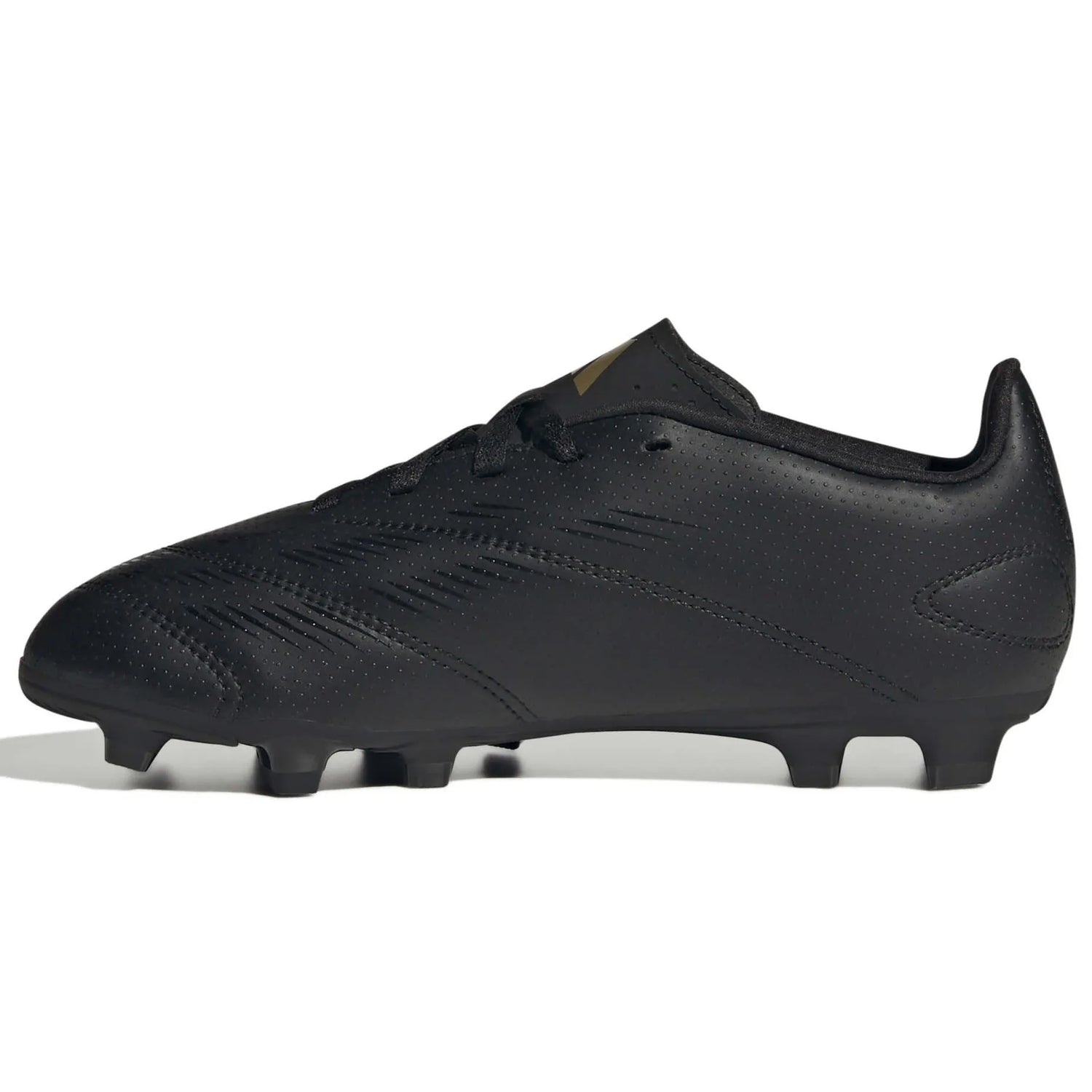 Adidas Predator Club Flexible Ground Soccer Cleat Core Black Carbon Gold Metallic 10.5 Medium