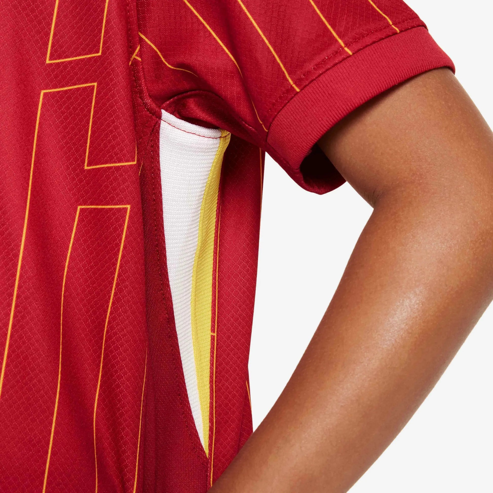 Nike 2024-25 Liverpool Little Kids' Stadium Home Kit (Detail 5)