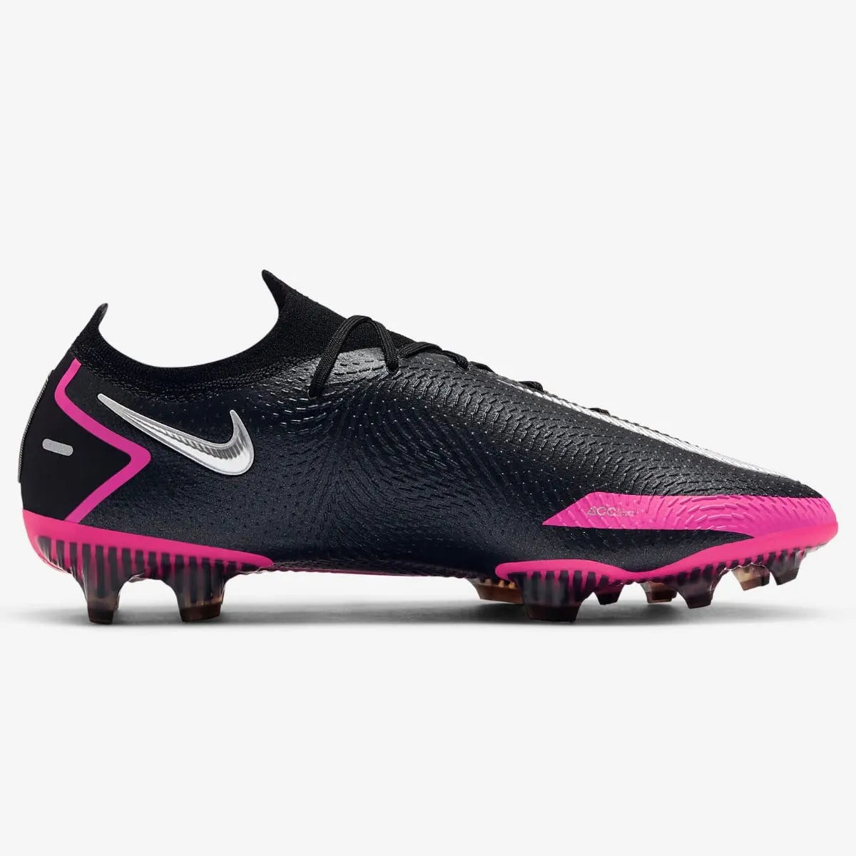 シューズ NIKE PHANTOM GT ELITE FG \"Black Pink\" Nike Phantom GT Elite FG - Black-Pink Soccer Cleats