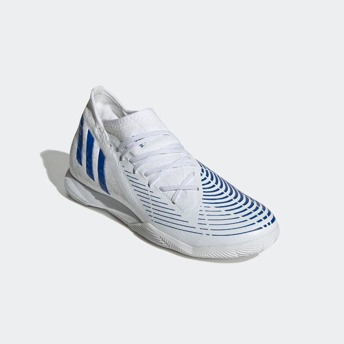adidas Predator Edge .3 Indoor- White-Hi Res Blue (Diagonal 1)