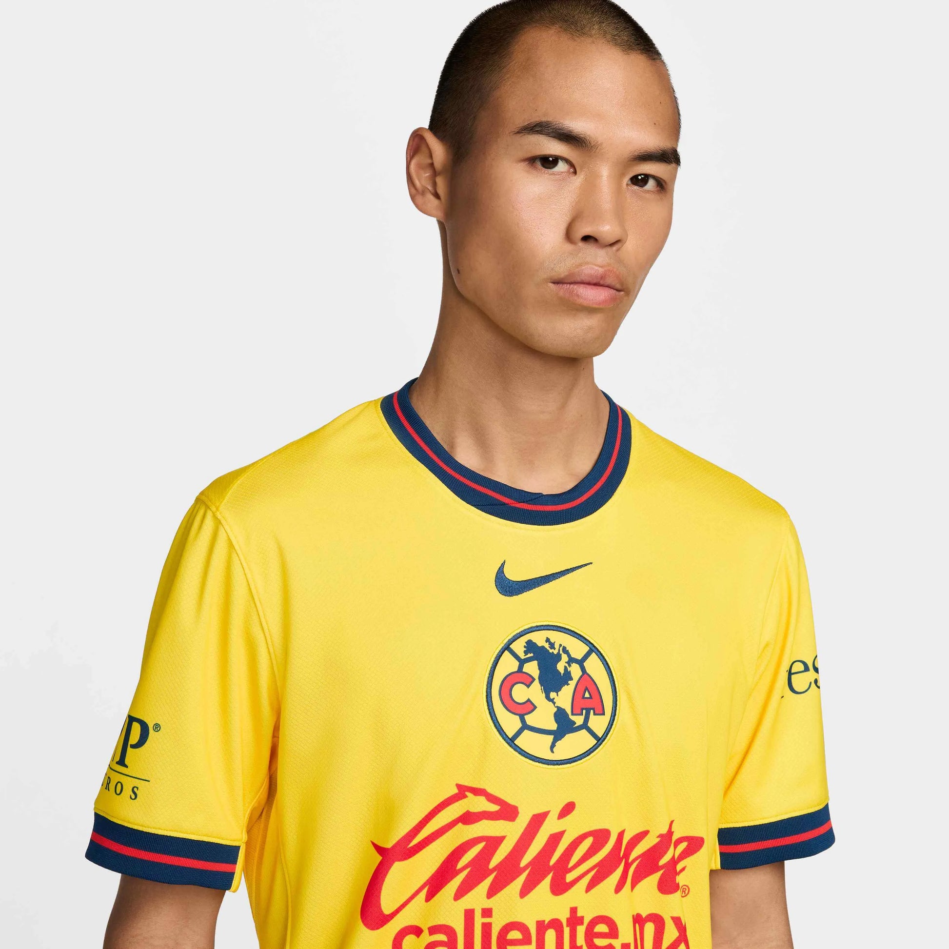Nike 2024-25 Club America Men's Stadium Home Jersey (Detail 1)
