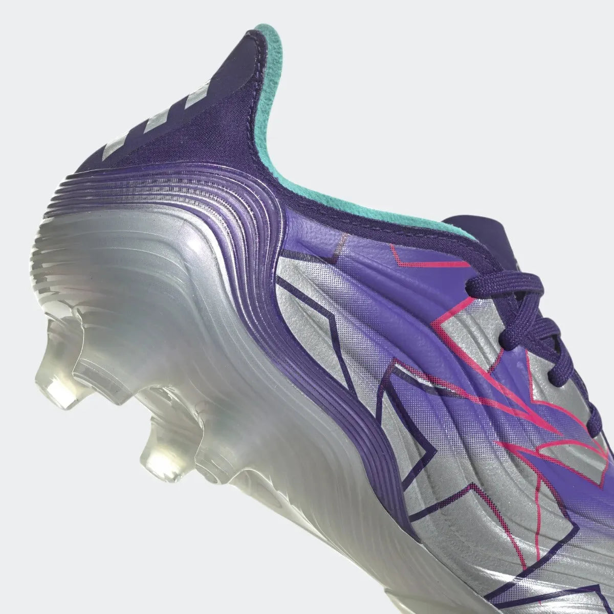 adidas Copa Sense .1 FG - Purple-Silver-Mint Rush (Detail 3)