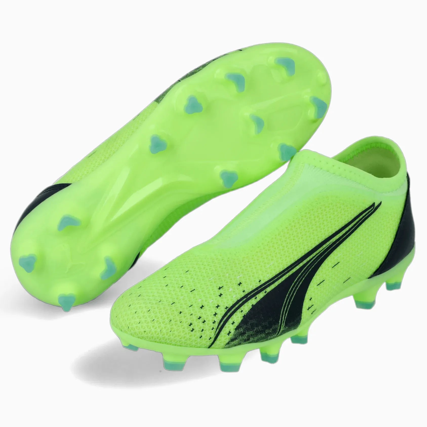 Puma Jr Ultra Match LL FG-AG - Fizzy Light-Parisian (Pair)