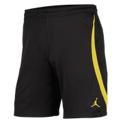 Jordan 2023 PSG Strike Shorts - Black-Yellow (Front)