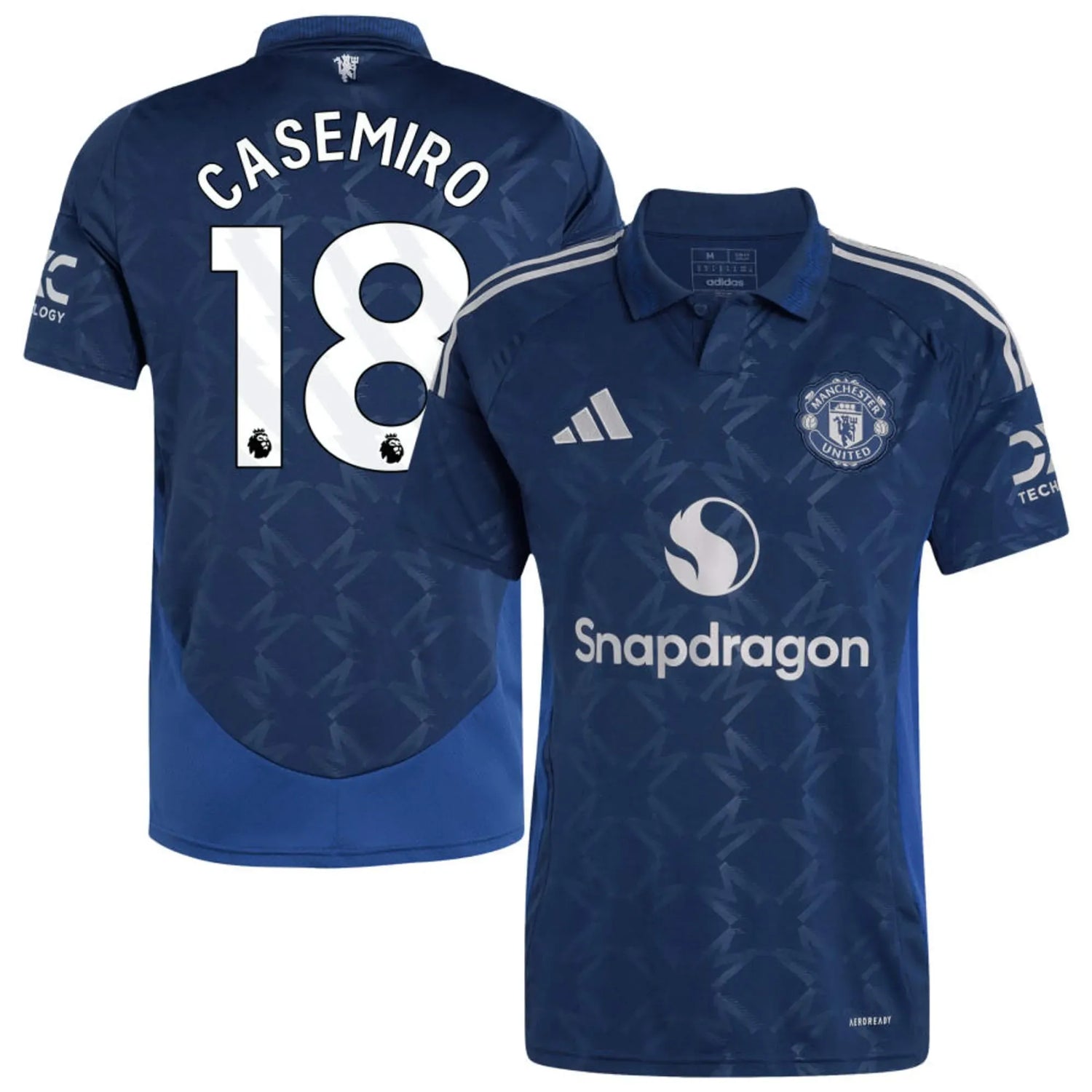 adidas 2024-25 Manchester United Youth Stadium Away Jersey (Casemiro)